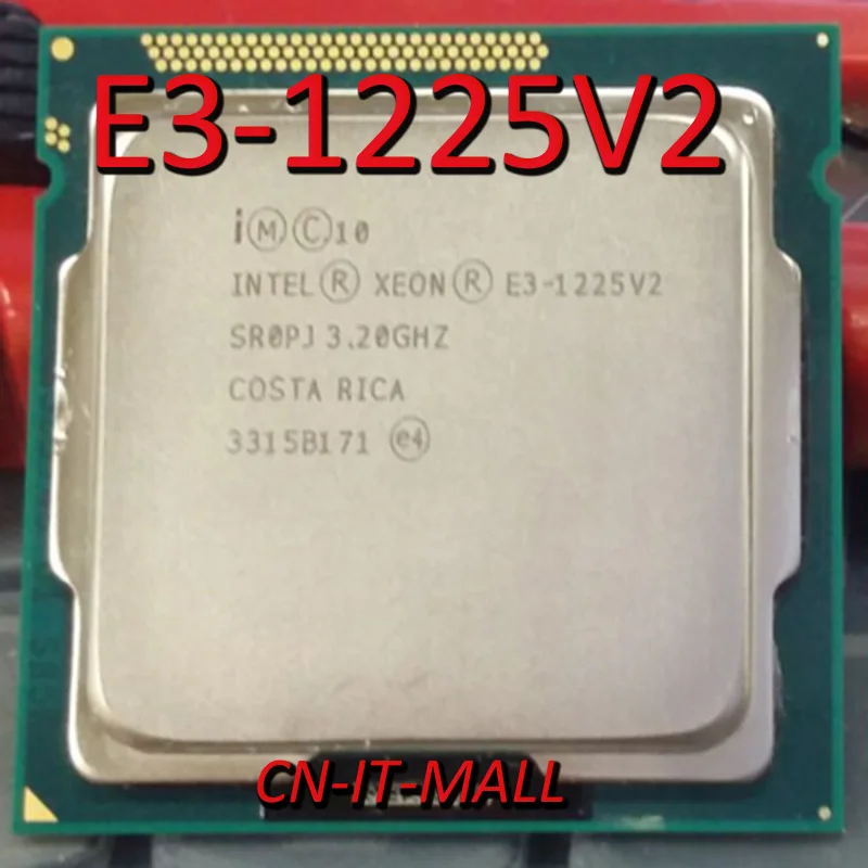 

Pulled E3-1225V2 E3 1225V2 Server cpu 3.2G 8M 4Core 4 Thread LGA1155 Processor