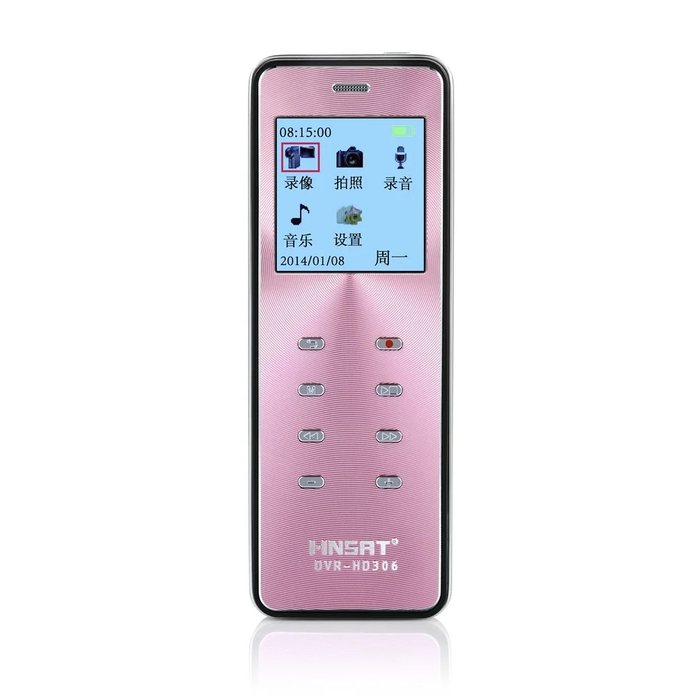 Цифровой диктофон с hd камерой видео аудио регистратор мини dv HD 720P 8.0MP