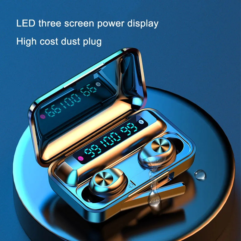 Bluetooth V5.0 наушники беспроводная гарнитура с микрофоном спортивные