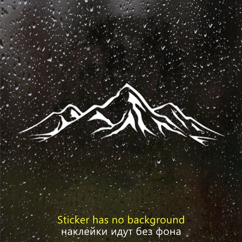 CK20669# наклейки на авто ГОРЫ водонепроницаемые наклейки на машину наклейка для авто автонаклейка стикер этикеты винила наклейки стайлинга автомобилей украшения на бампере автомобиля заднее стекло кейт мэннинг золоченые горы