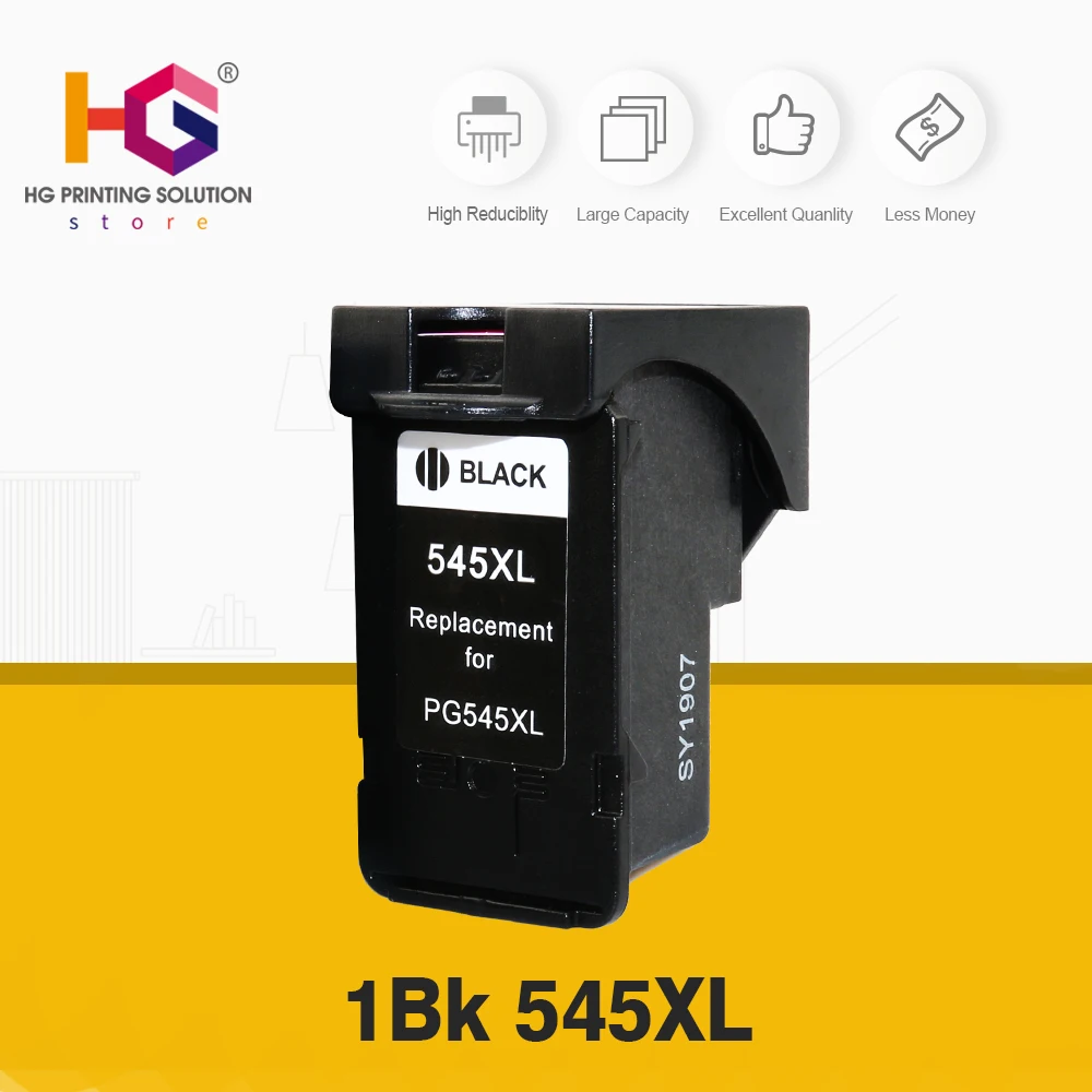 1BK PG 545 2 Черный Совместимость PG545 CL546 чернильный картридж для Canon PG 545 CL 546 Pixma IP2850 MX495 MG2450 MG2550 MG2950 NS28 принтер - Цвет: 1BK PG 545