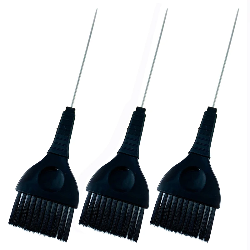 3 шт./компл. металлические хвостовые кисти для окрашивания волос Парикмахерская