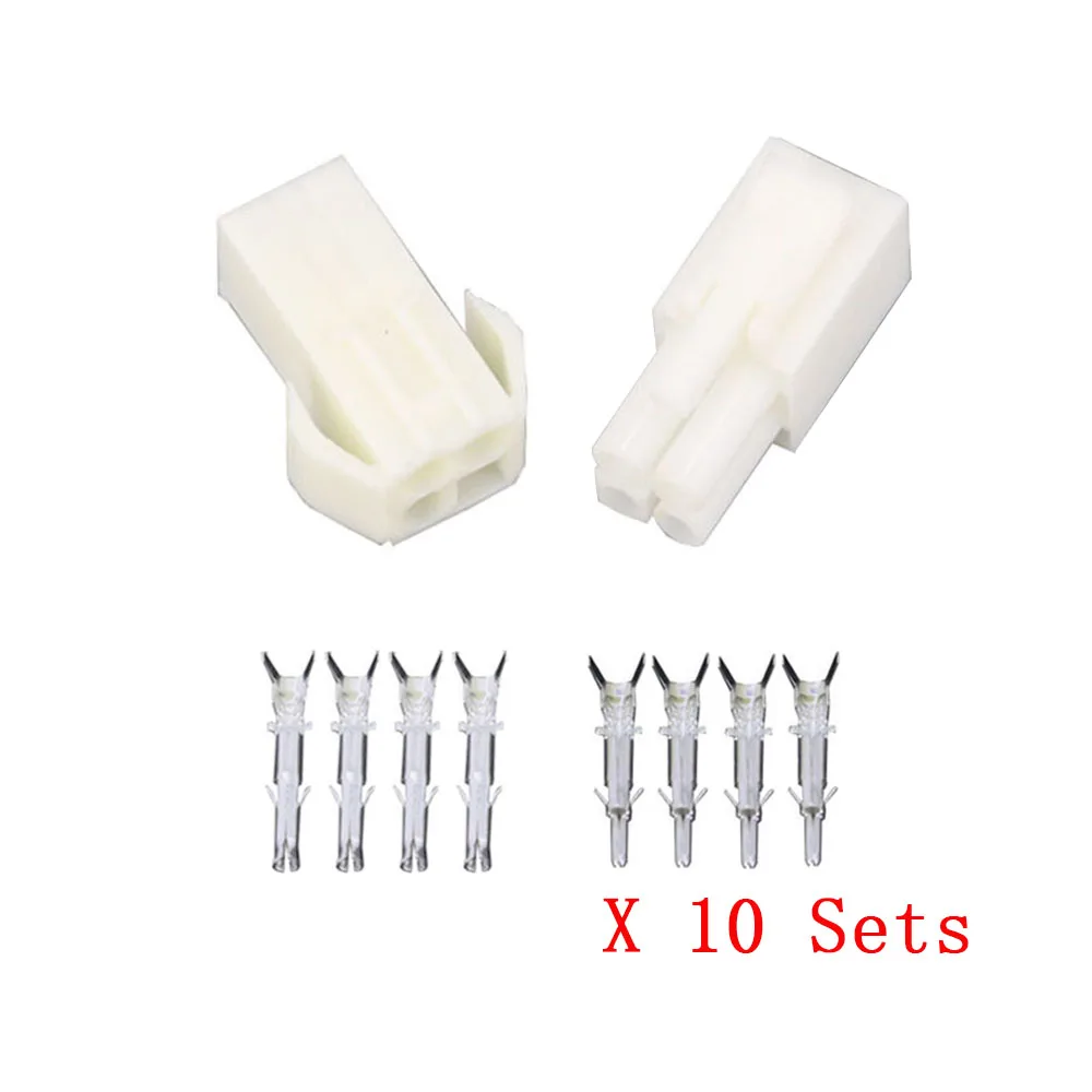 10 наборов/комплектов компактный электронный разъем стандарта tamiya расстояние 4 5