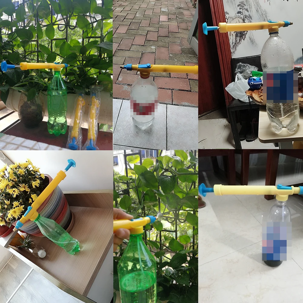 Тележка Мини бутылки для воды пластиковые распылитель головы пестицидов