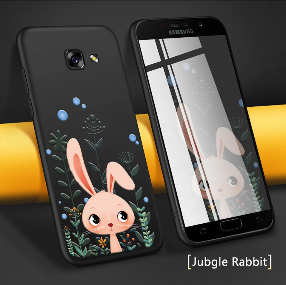 ASINA силиконовые чехлы для samsung Galaxy A5 мультфильм милый 3D рельефный чехол для Galaxy S8 S9 S10 плюс A6 A7 A8 J7 J8