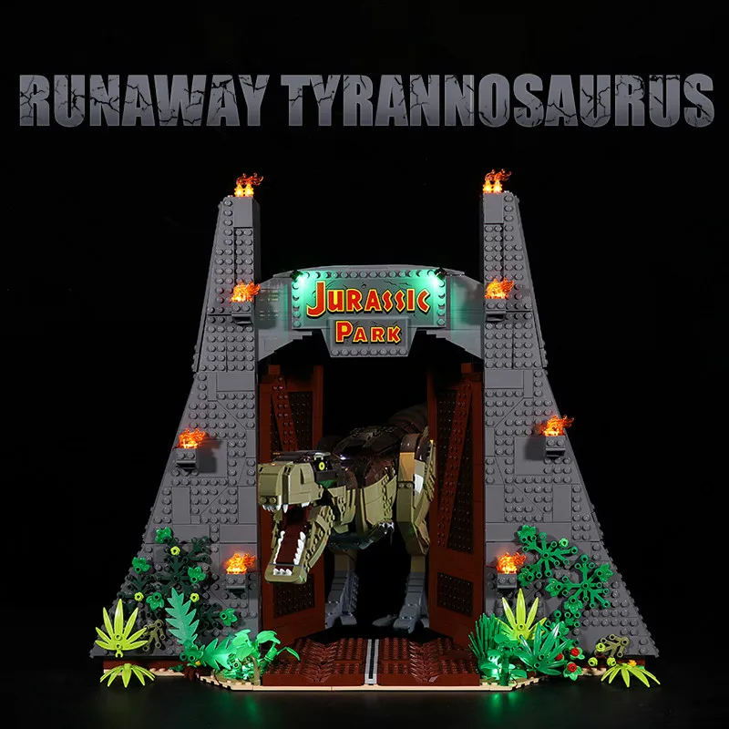 

Led Light Kit for 75936 Jurassic World R-Tex Building Blocks Lighting Bricks Only Light Set No Model