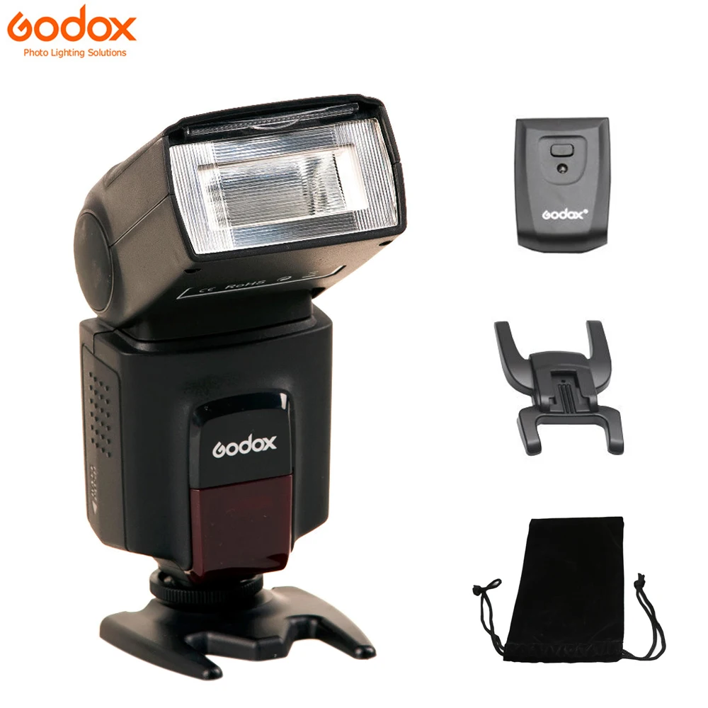 Вспышка для камеры Godox TT520II со встроенным беспроводным сигналом 433 МГц цифровых