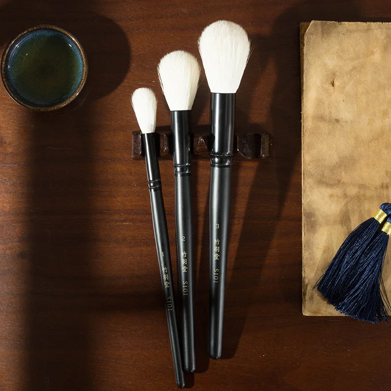 Швабра S101 из высококачественной козьей шерсти с деревянной ручкой, только для акварели, для водорастворимого цвета свинца, watecolor brsush,ZY TANG Швабра S101 из высококачественной козьей шерсти с деревянной ручкой, только для акварели, для водорастворимого цвета свинца, watecolor brsush,ZY TANG