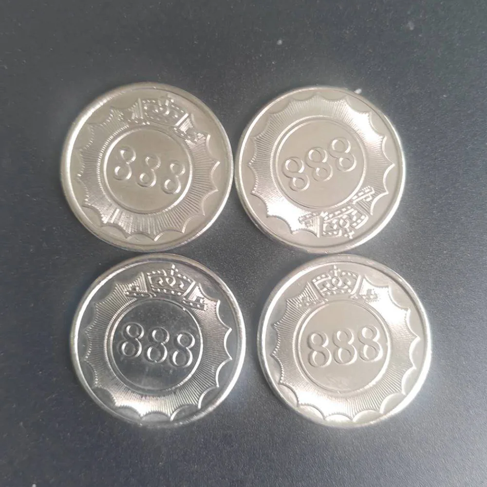 Жетоны для аркадных игр металлические 25*100 мм 1 85 шт.