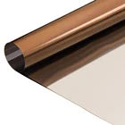 Sunice серебряная и бронзовая декоративная статическая тонировка солнечной батареи, одностороннее зеркало для дома, офиса, стеклянная пленка, Защитная Наклейка для контроля солнца