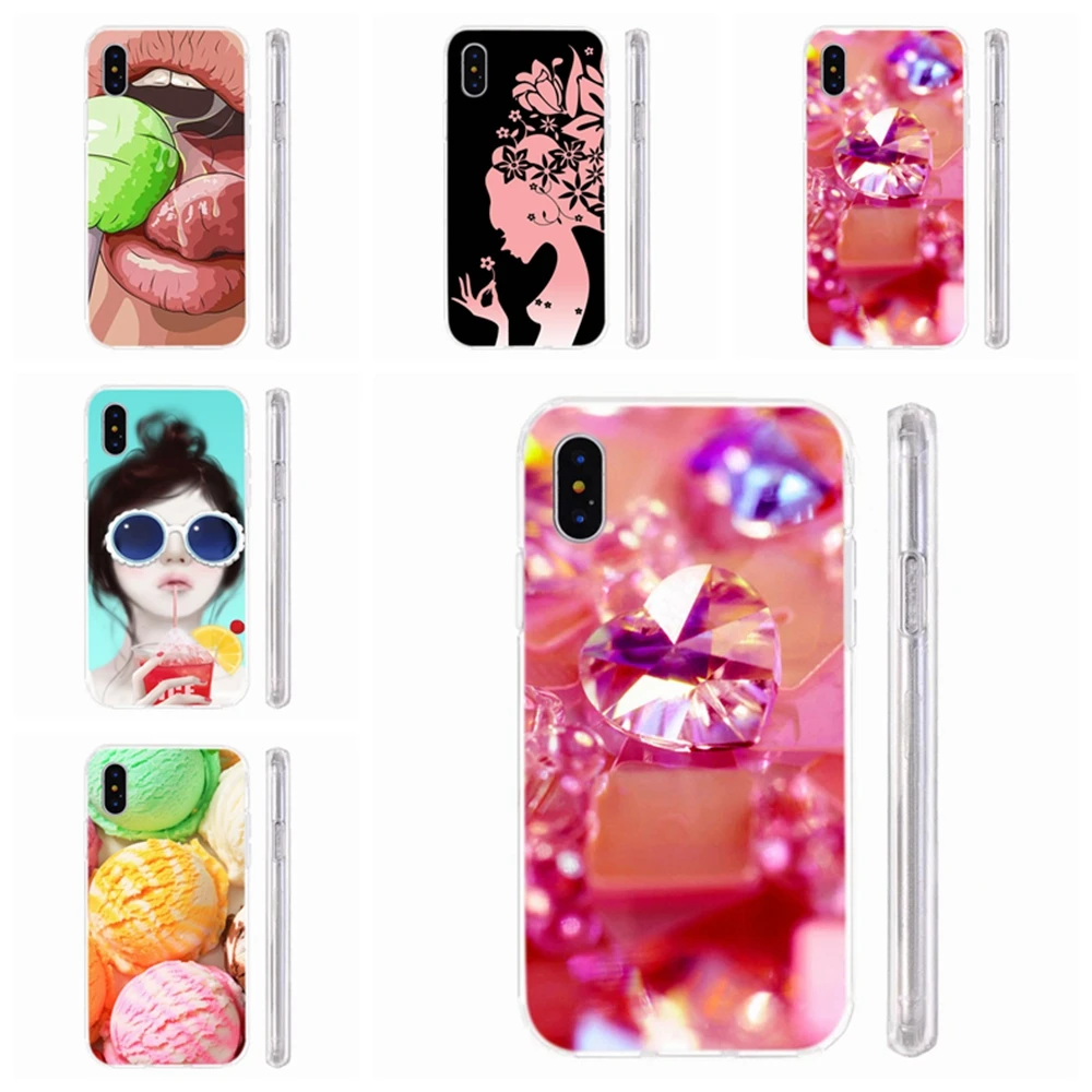 Для iPhone 6 6s 7 8 Plus x xs xr max 11pro силиконовый чехол мягкий милый Sdesign TPU защитный 12 |