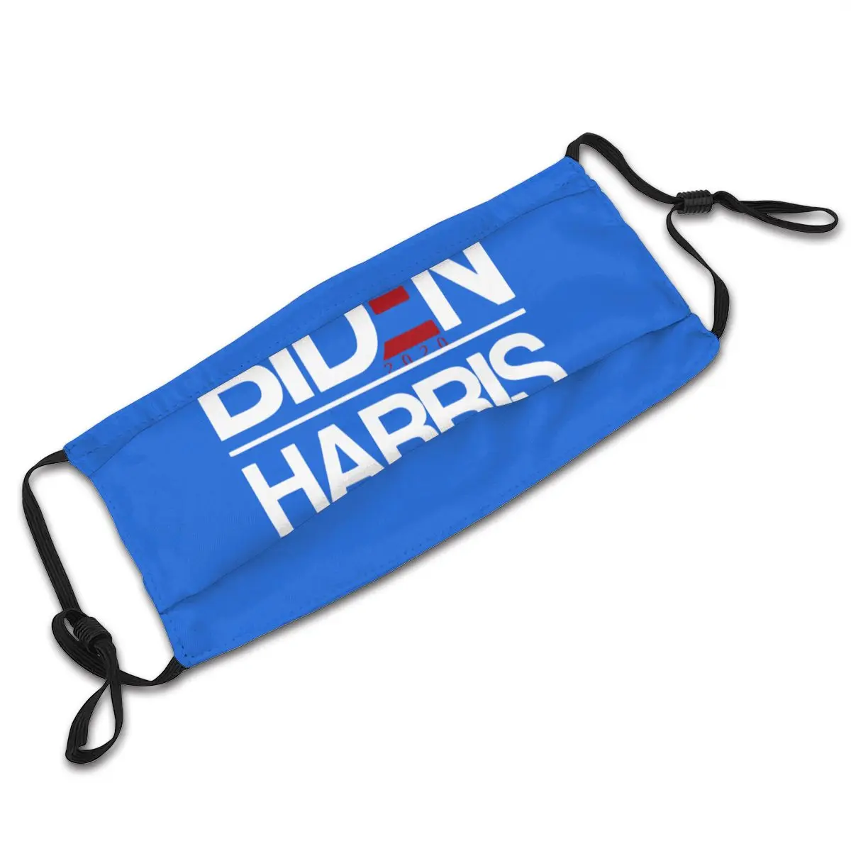 

Biden Harris 2020 Election Democrat Reusable Mouth Face Mask President Vote Anti Haze Mask With Filters Protection Cover