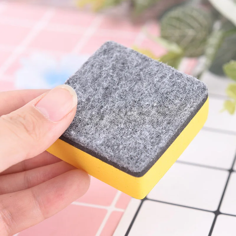 

2Pcs Magnetic Whiteboard Erasers Marker White Board Cleaner School Office Supplies