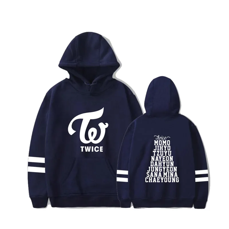

2020 Dropshipping TWICE Same Hoodie Student Men And Women Oversized Hoodie Kpop Sweatshirt Women Dropshipping Women Hoodies