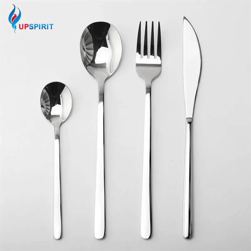 Набор посуды 16 шт./компл. столовый набор из нержавеющей стали многоразовая