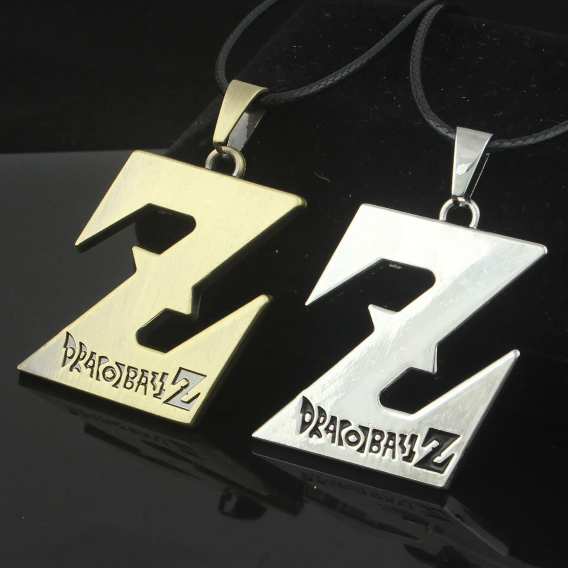 

HANGZHI2021New Punk Korean Letter Z Necklace Anime Peripheral Dragon Ball Pendant Alloy Pendant Fashion Jewelry