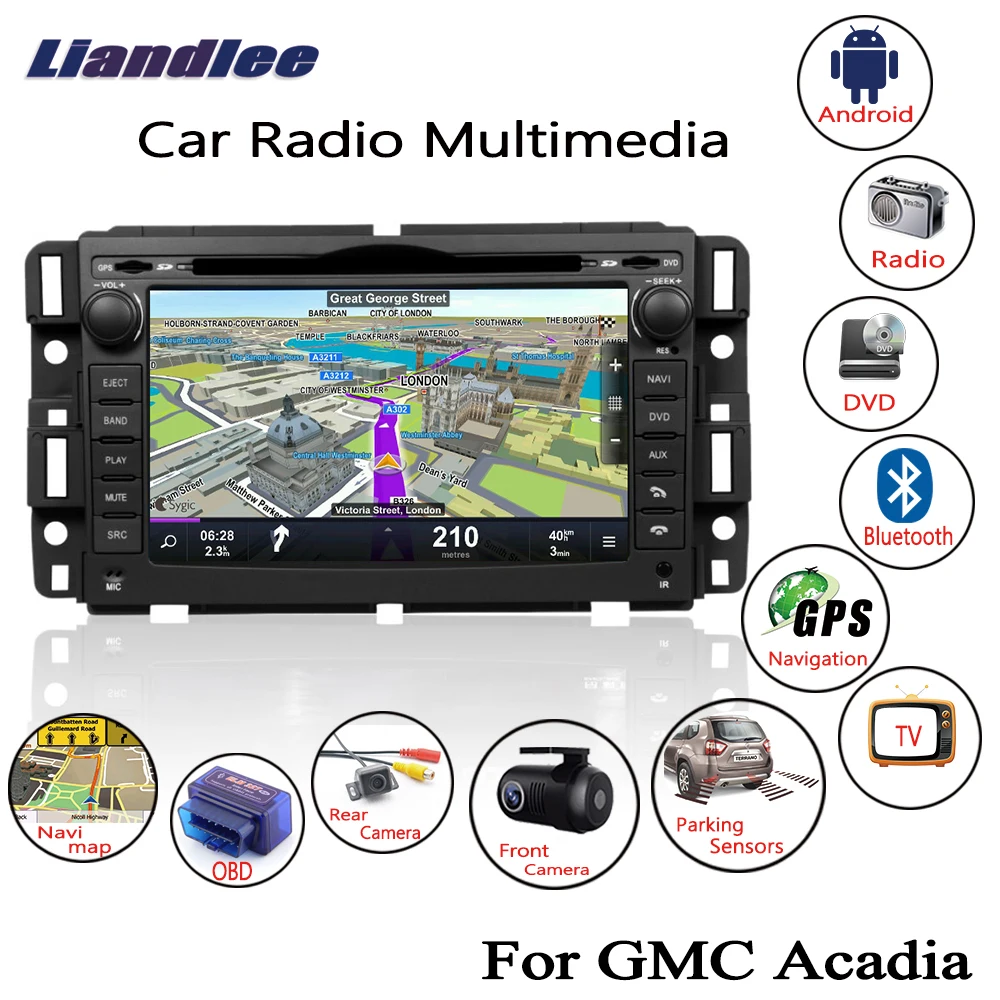 Автомагнитола Liandlee 2 Din Android GPS навигация|Автомагнитолы| |