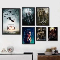 the 100 poster clear image wall stickers home decoration high quality prints white coated paper home art brand