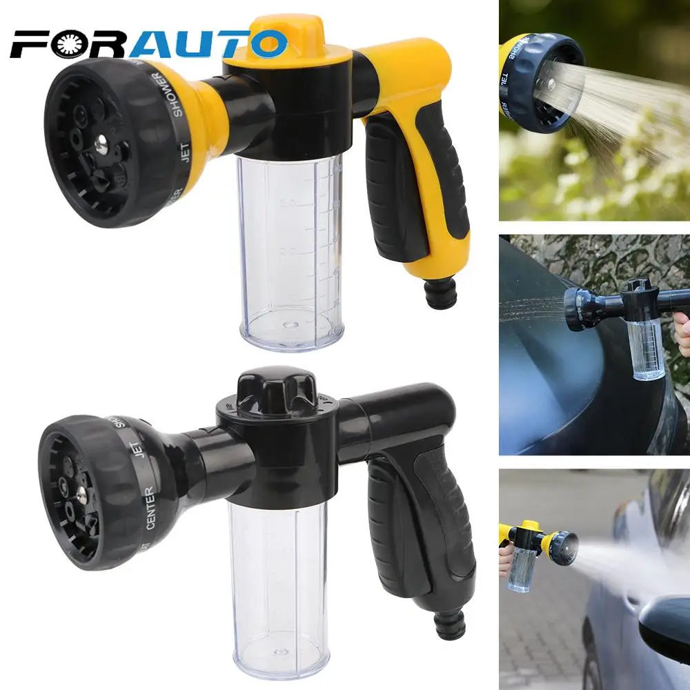 

Car Washer Sprayer Water Gun Portable High Pressure 3 Grades Adjustable Auto Foam Lance Nozzle Jet Wash Tools Cleaning Tool
