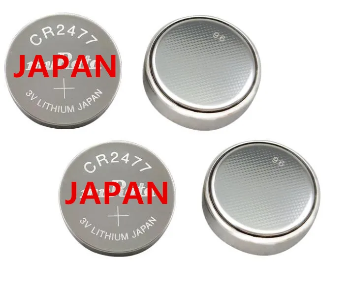 Японский кнопочный аккумулятор CR2477 карта позиционирования персонала литиевая