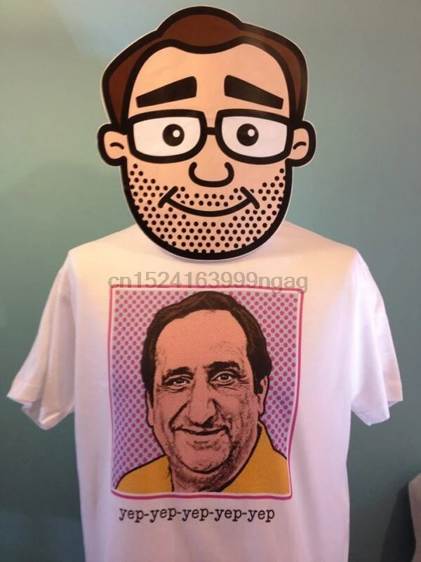 Футболка с надписью Happy Days-Al Molinaro-Pop Art Sit-Com | Мужская одежда