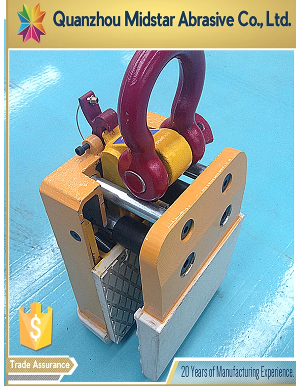 

1000kg granite marble stone slab clamp lifting elevating clamp