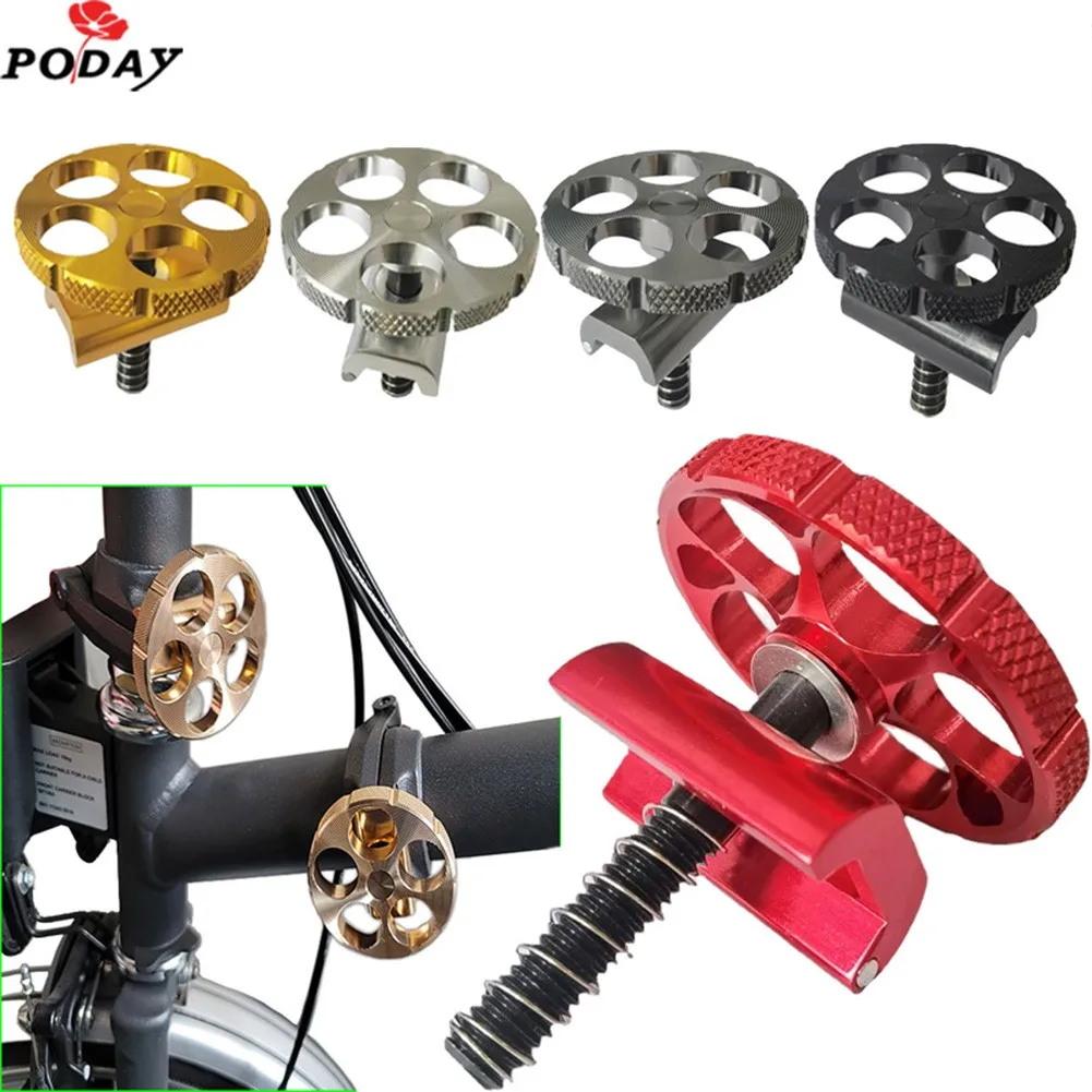 

1Pcs C Type Hinge Clamp Levers Plate For Brompton Folding Bike Bicycle C Clamp Plate Aluminum Alloy Hardware Bicicleta