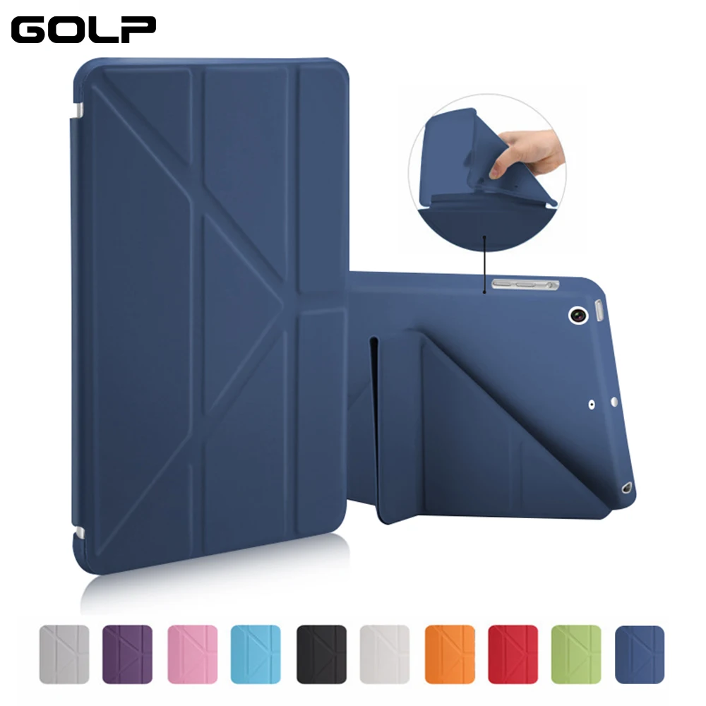 Чехол для for ipad Mini 2/Mini 3/мини 1 чехол из искусственной кожи Ultra Slim+ мягкая Вернуться ТПУ smart Cover для for ipad Mini чехол