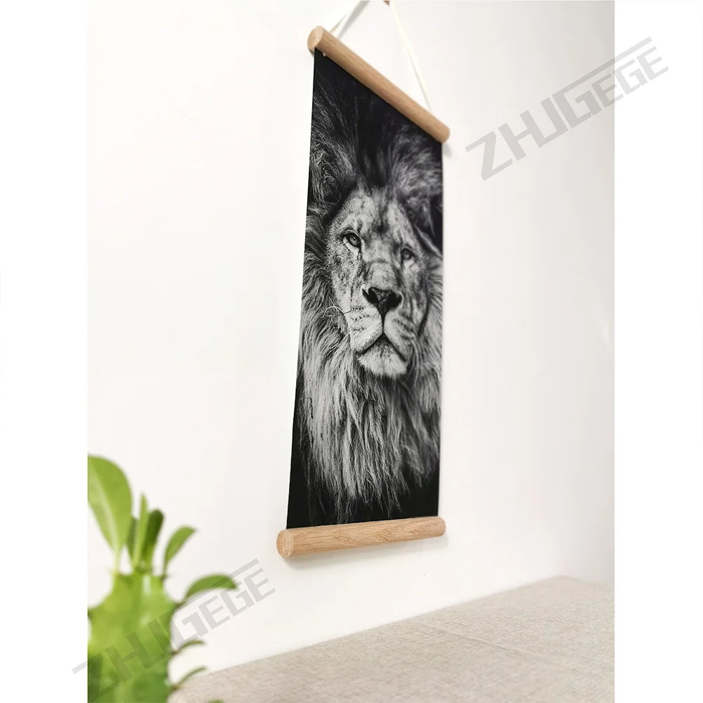 Настенное украшение в китайском стиле с изображением рыбок и планшетов постер на