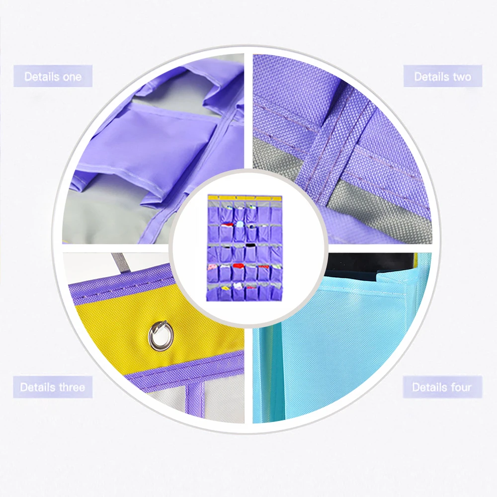 Водонепроницаемый многослойный Органайзер из ткани Оксфорд 30 карманов |