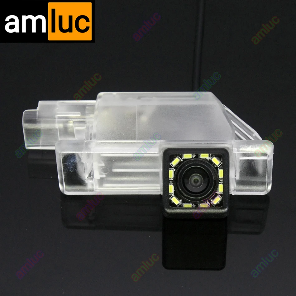 For Peugeot 2008 208 301 307 3008 406 407 408 508 607 806 807 RCZ Wireless Car Rear View Reverse Camera Fisheye 8 12 Led Dynamic