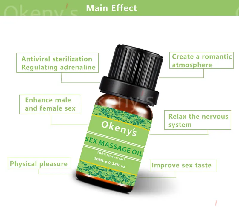 Афродизиак-феромон 10 мл возбуждающее массажное масло для женского либидо