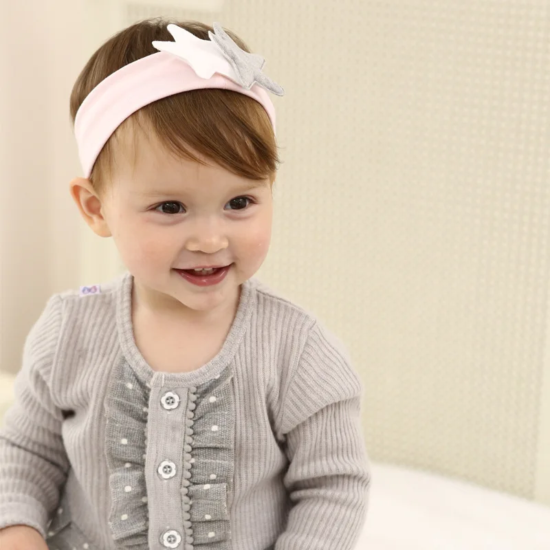 Newborn Baby Girls Cute Star Headbands Bandana Scarf Hair Band Infant Toddlers Headwrap Bebe Knot Headwear Head Accessories | Детская