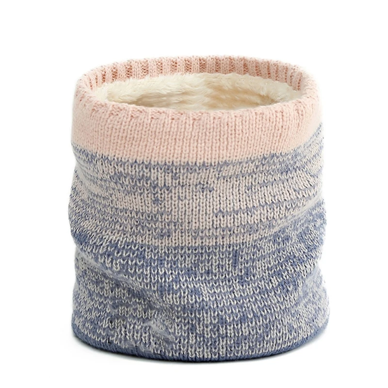 

RXBC Outdoor Woolen Knitted Warm and Thick Windproof Bib Scarf Classic Sports Entertainment Neck Warmer Multipurpose Collar