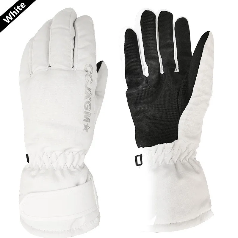 

Новые мужские и женские лыжные перчатки для сноуборда Зимние перчатки для езды на снегоходе мотоцикле ветрозащитные водонепроницаемые для...