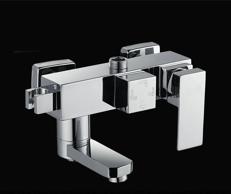 Латунный Смеситель для ванной комнаты смесители душа с одной ручкой настенный