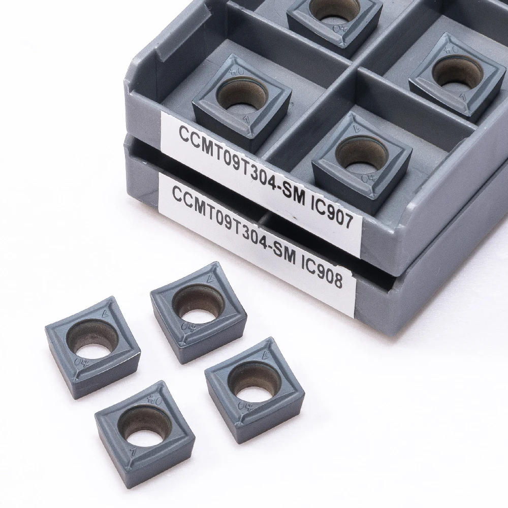 CCMT09T304 CCMT09T308 CCMT 09T304 09T308 IC907 IC908 LT10 HMP PC9030 высококачественный токарный резец