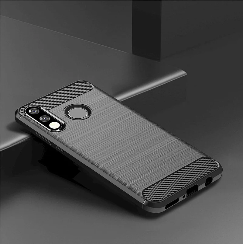 Матовый чехол для Huawei P40 Lite E P30 P Smart Plus Z 2019 2021 Mate 30 20 Pro 10 P10 P20 P30Lite из углеродного