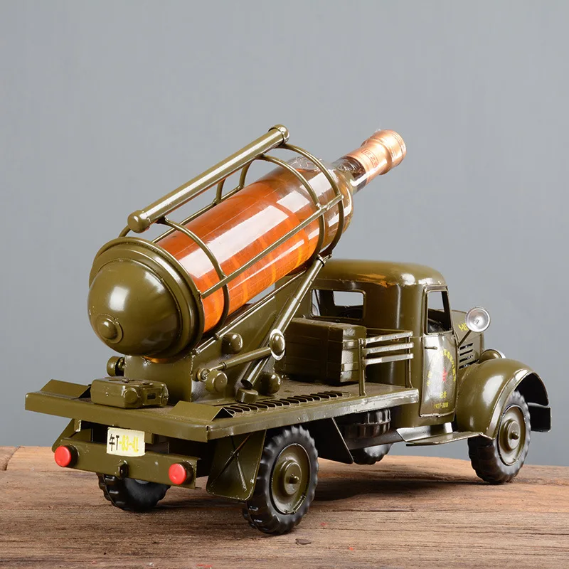 

50X17X29cm New Military Truck Car Model Vehicle Creative Model Speelgoed Auto Metal Crafts Model Decoration Toys for Children