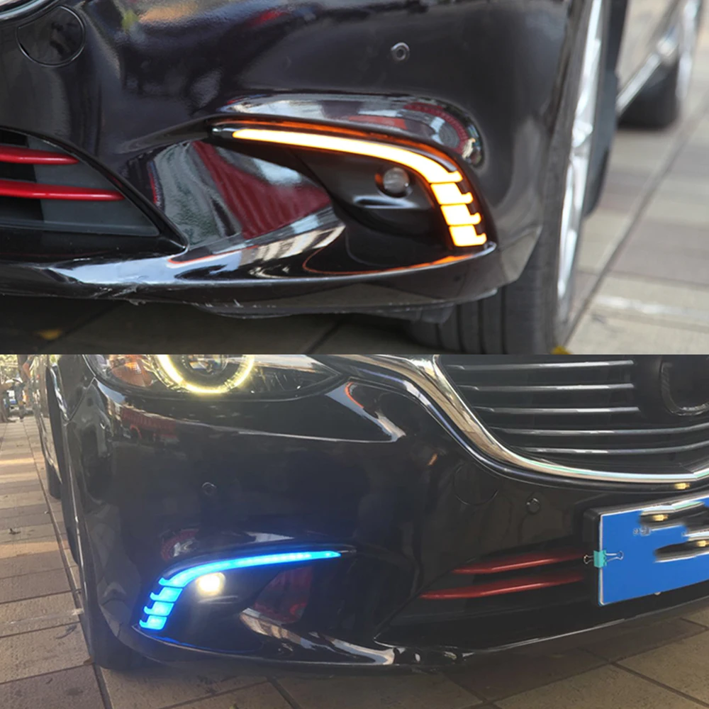Автомобильная проблесковая 2 шт. DRL светодиодный Габаритные огни дневного света с