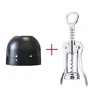 Металлическая открывалка для бутылок штопор для красного вина Бутылка ручка открывалка, штопоры необходимые инструменты для баров нержавеющая сталь LKitchen инструменты