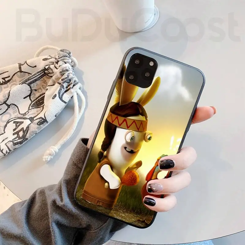 

Fun Cartoon Prison Rabbit Painted Phone Case For Iphone 11 Pro 11 Pro Max X XR XS MAX 7 8 Plus 6s Plus 5s 2020 Se Cover