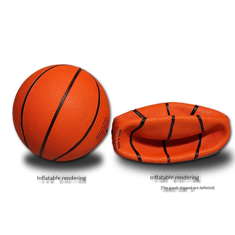

Children's Basketball No. 1 Rubber Basketball Kindergarten Small Basketball Game Ball Mini Basketball