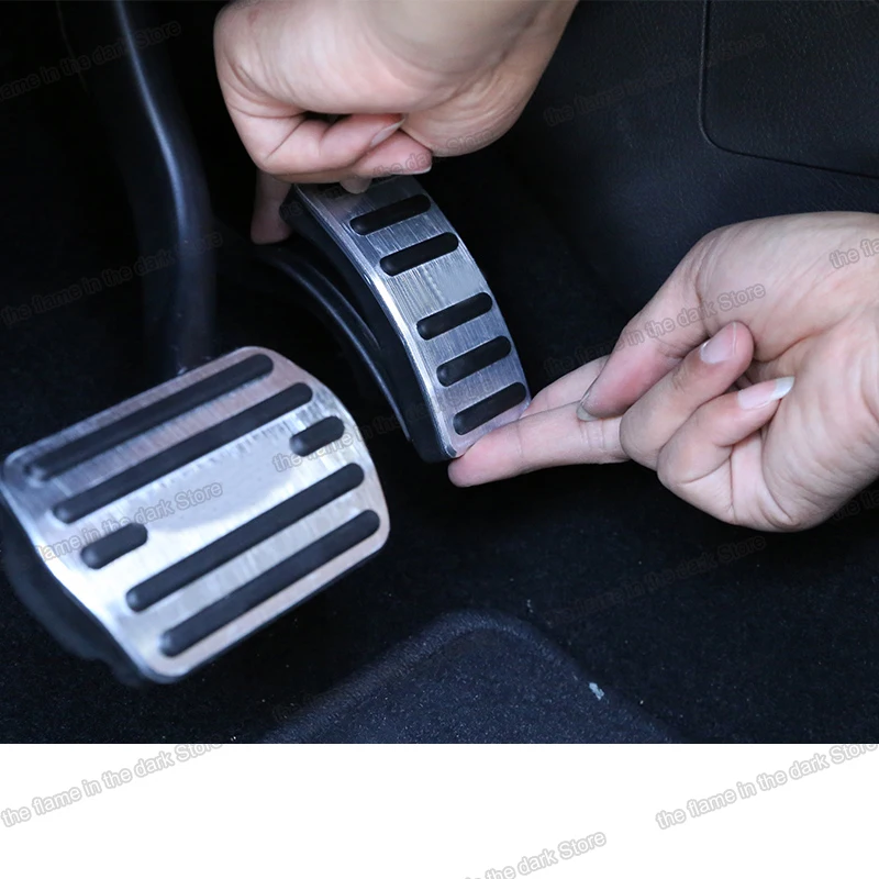 Lsrtw2017 Нержавеющая Сталь автомобильный акселератор педаль тормоза для Ford Kuga Escape