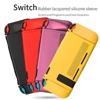 switch liquid silicone soft shell solid color simple and fresh creative anti drop heat resistant scratch resistant fundas