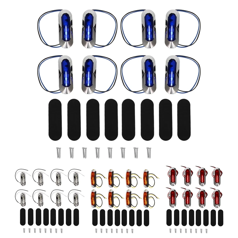 

Marine Boat Light Cockpit Decoration Light Boat Navigation Light for Boat Yacht Fishing Pontoon Kayak 12V 24V 8Pc
