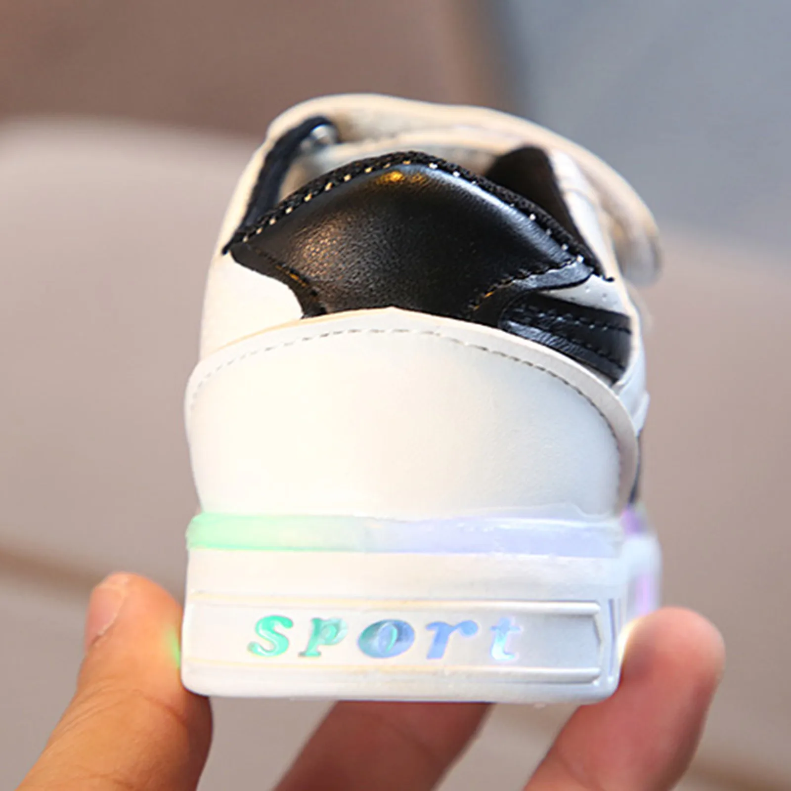 

children's shoes boy 12months-6Years Children Baby Girls Boys Letter Led Light Luminous Running Sport Sneaker Shoes kids's shoes