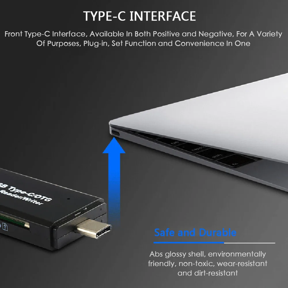USB C 3,0 type C к USB3.0 OTG концентратор адаптер USB/TF/SD Micro SD считыватель карт памяти USB C ноутбук планшет для samsung s9 для lenovo