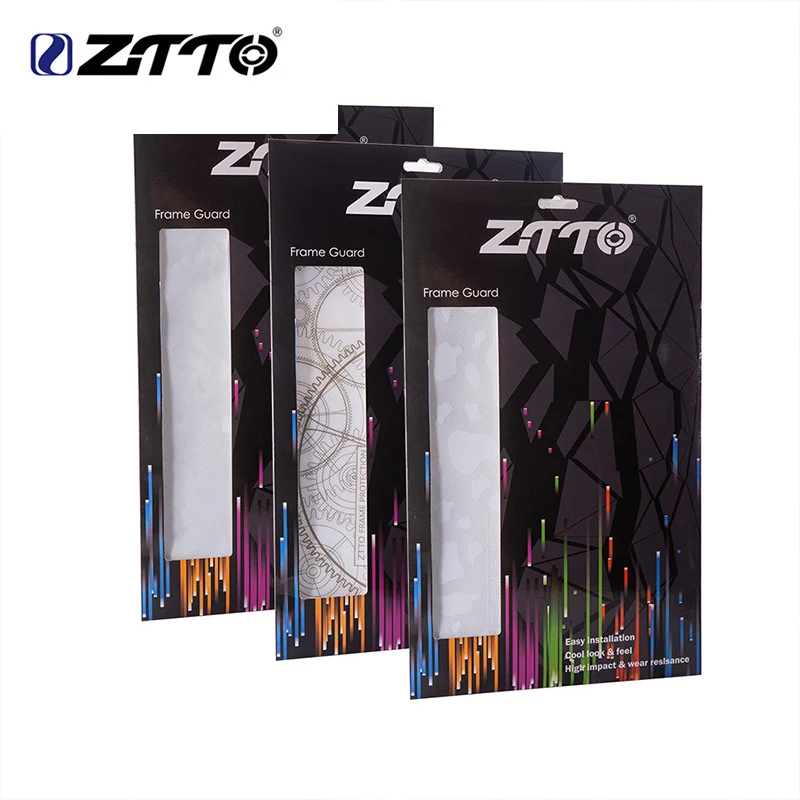 ZTTO наклейка на раму велосипеда s 3D устойчивая к царапинам лучший клей съемный для