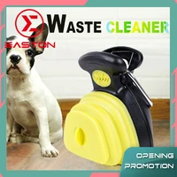 portable foldable toilet picker dog poop bags dispenser travel clean pick up animal waste cleaning pet supplies